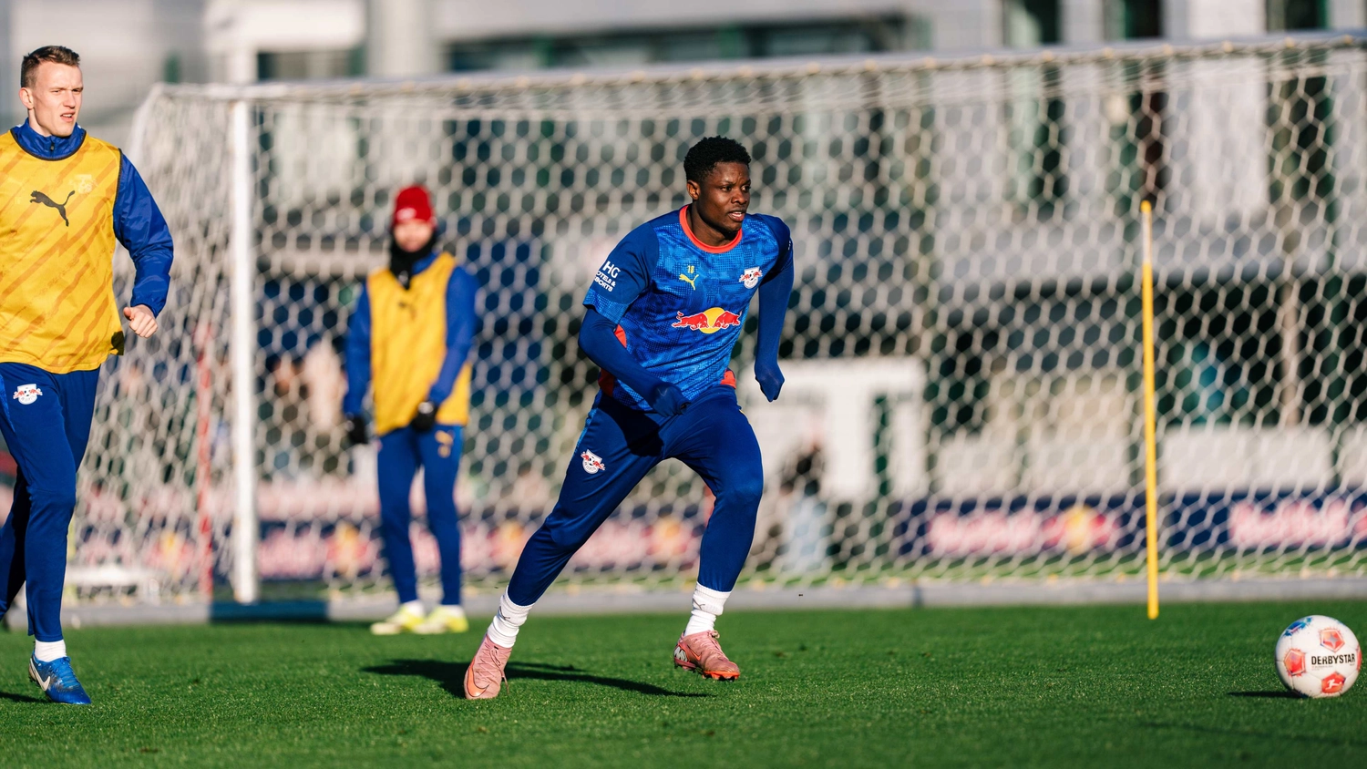 Flying Eagles winger Sani resumes team training with RB Leipzig for the first time since injury